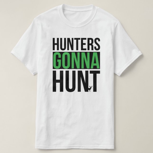 Männliche Jagdjäger Jagd Shirt (Design vorne)