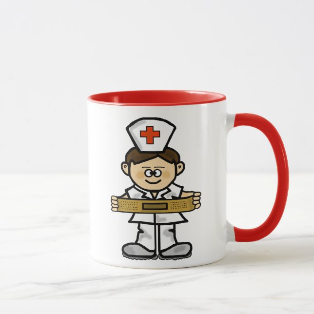 Männliche Krankenschwester-Tasse   fertigen es Tasse (Rechts)
