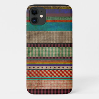 Männliche moderne grungy iPhone Case