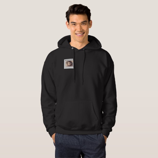 Männliche PferdeSensing Hoodie (Vorne ganz)