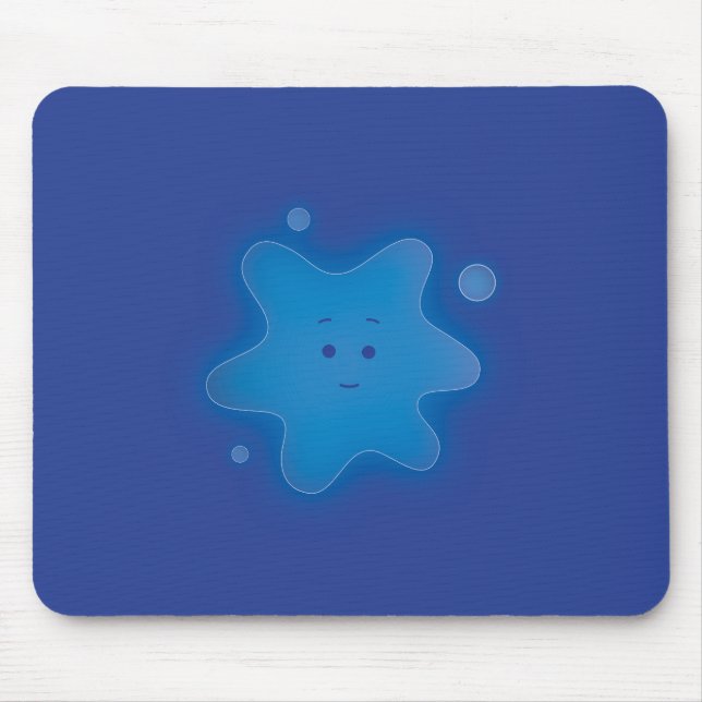 Männliche Seelenfigur Mousepad (Vorne)