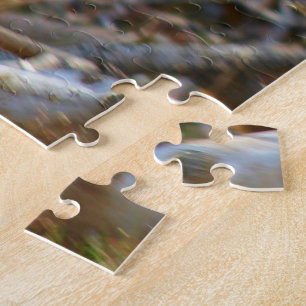 Männliche Stockenten-Ente im Flug Puzzle