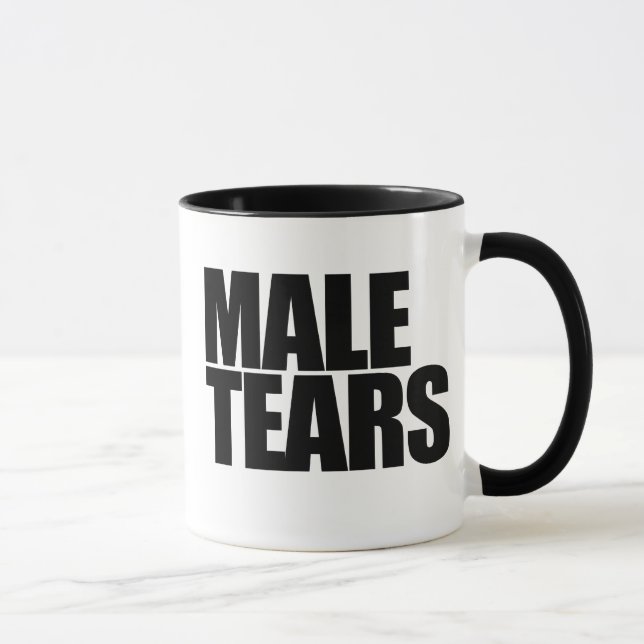 Männliche Tränen Tasse (Rechts)