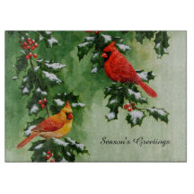 Männliche und weibliche Kardinäle im Norden