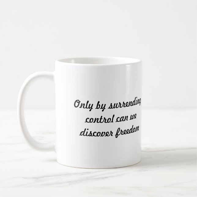 männliche Unterordnungs-Tasse Kaffeetasse (Links)