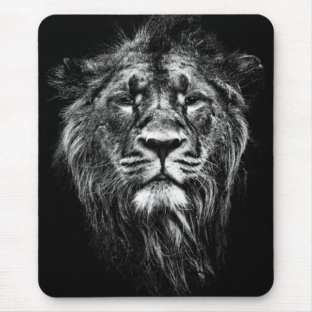 männlicher asiatischer Löwe Mousepad (Vorne)