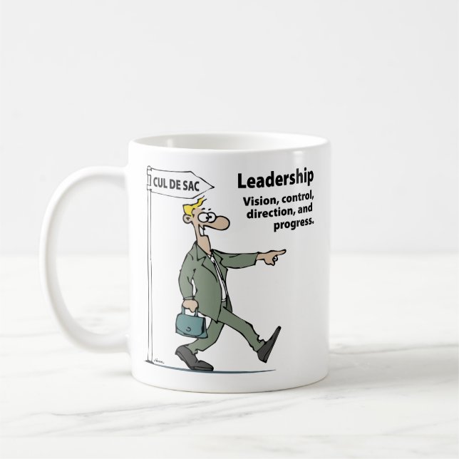 Männlicher CEO Kaffeetasse (Links)