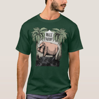 Männlicher Chauvinist-Schwein T-Shirt