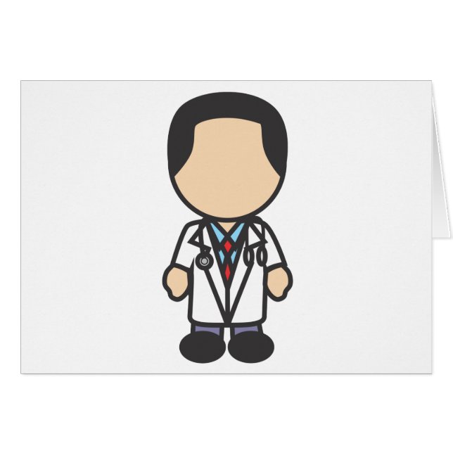 Männlicher Doktor Icon (Vorderseite (Horizontal))