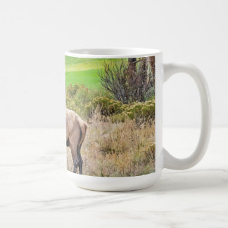 Männlicher Elk im Estes Park, Colorado im Septembe Kaffeetasse