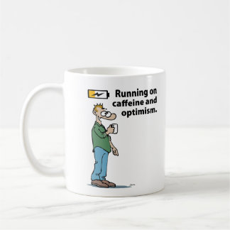 Männlicher Kaffeetrinker Kaffeetasse