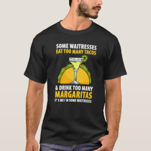 Männlicher Kellner Servierer Arbeit in der Gastron T-Shirt