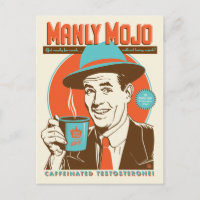 Männlicher Mojo Kaffee