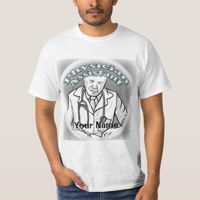 männlicher Physician Assistant T-Shirt (Vorderseite)