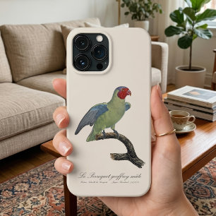 Männlicher Rotwangenpapagei, Geoffroyus geoffroyi Case-Mate iPhone Hülle