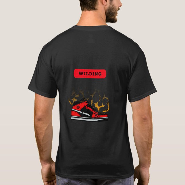 Männlicher T - Shirt (Rückseite)