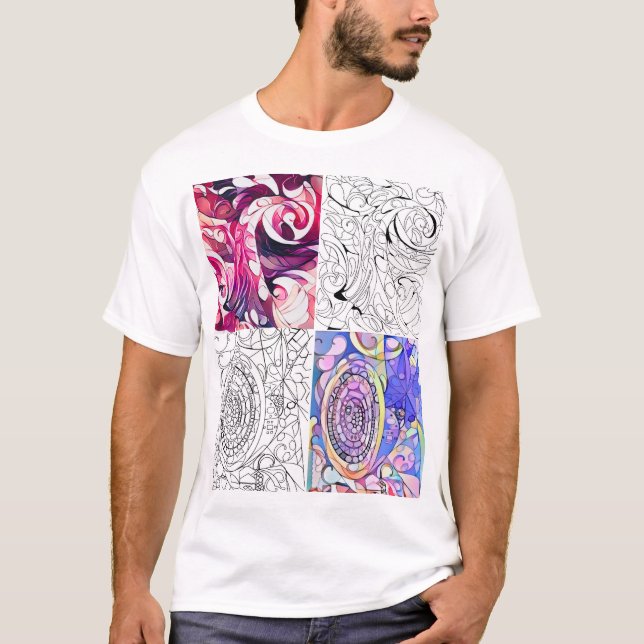 Männlicher T - Shirt (Vorderseite)