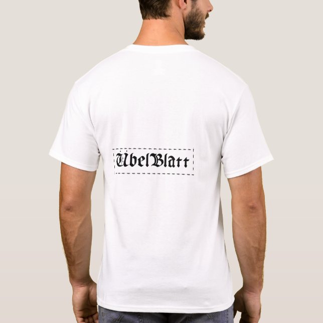 Männlicher T - Shirt (Rückseite)