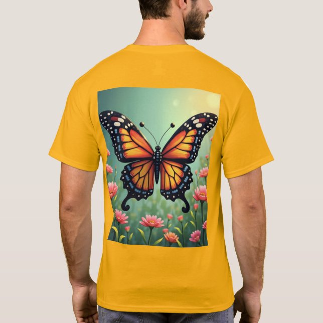 Männlicher T - Shirt (Rückseite)