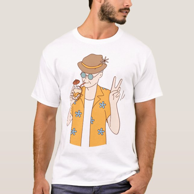 Männlicher T - Shirt (Vorderseite)
