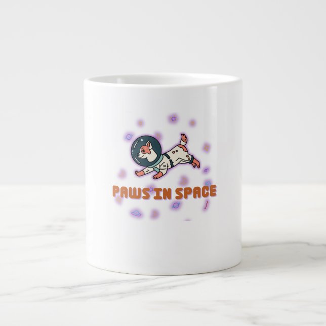 Männlicher T - Shirt Jumbo-Tasse (Vorderseite)