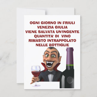 Männlicher T - Shirt Postkarte