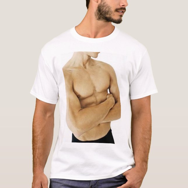 männlicher Torso T-Shirt (Vorderseite)