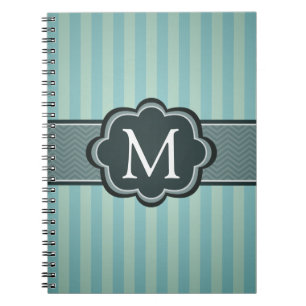 Männliches aquamarines blaue notizblock
