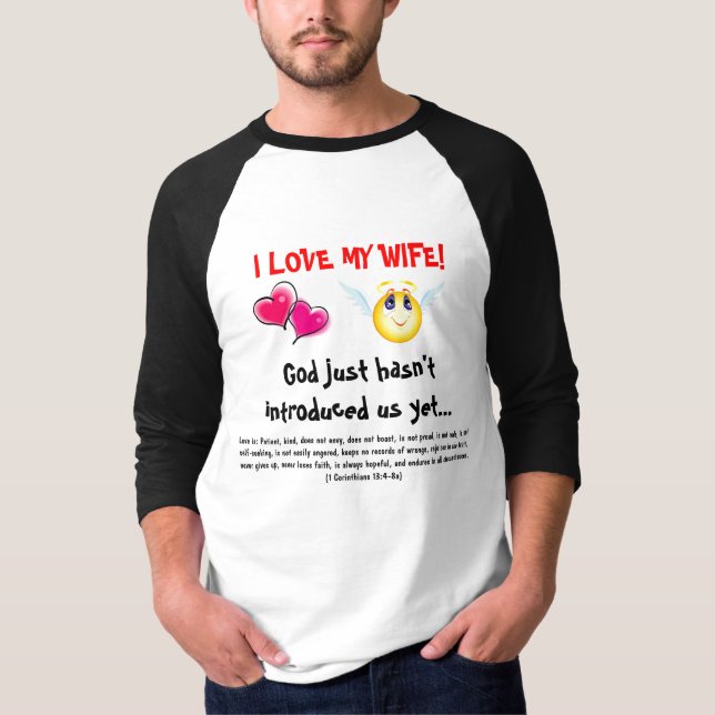 Männliches christliches Single-Werden der Mann, T-Shirt (Vorderseite)