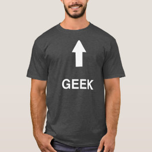 Männliches Geek-Shirt T-Shirt