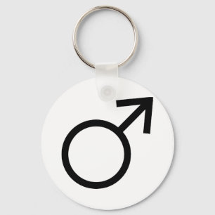 Männliches Geschlechts-Symbol Schlüsselanhänger