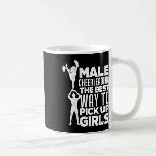 Männliches Jungs-Cheerleading Lustiger männlicher  Kaffeetasse