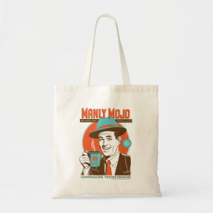 Männliches Mojo Kaffee Tragetasche