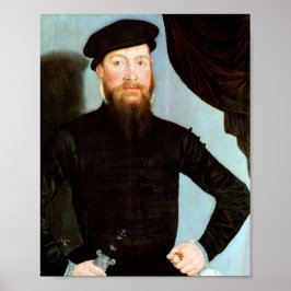 Männliches Portrait - Cranach the Young - c1564 Poster