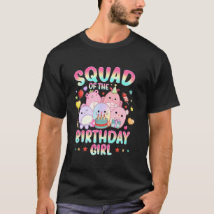 Mannschaft des Geburtstagsmädchens Quetsch-Mannsch T-Shirt