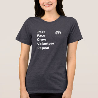 Mannschafts-Pace-Crew Freiwillige Wiederholung Tri-Blend Shirt