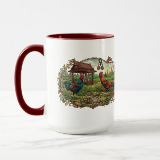 Mannschaftsaufstellung Tasse