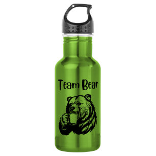 Mannschaftsbär Edelstahlflasche