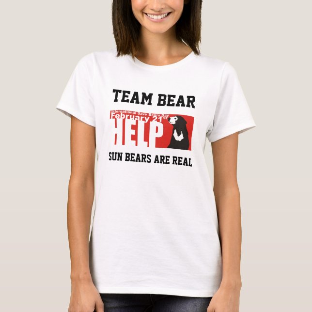 Mannschaftsbär T-Shirt (Vorderseite)