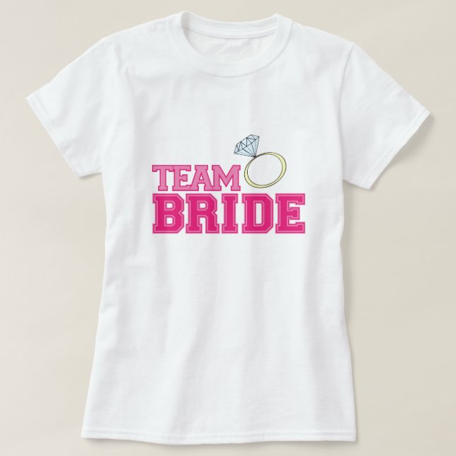 Mannschaftsbrücke mit Ring Ladys T - Shirt (Design vorne)