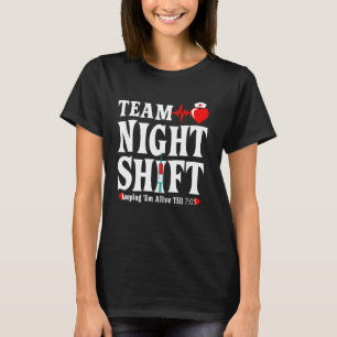 Mannschaftsnachtverschiebung Behaltend Em Alive bi T-Shirt
