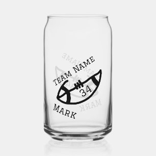 Mannschaftsname hinzufügen Spielername Datum Sport Dosenglas