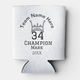 Mannschaftsname hinzufügen Spielername Datum Sport Dosenkühler