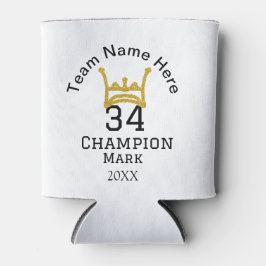 Mannschaftsname hinzufügen Spielername Datum Sport Dosenkühler