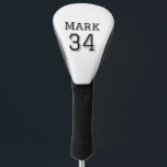 Mannschaftsname hinzufügen Spielername Datum Sport Golf Headcover<br><div class="desc">Gestaltung</div>