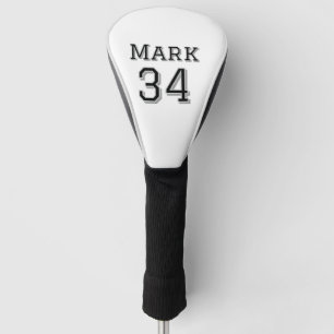 Mannschaftsname hinzufügen Spielername Datum Sport Golf Headcover