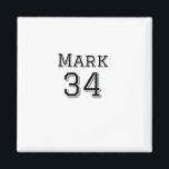 Mannschaftsname hinzufügen Spielername Datum Sport Magnet<br><div class="desc">Gestaltung</div>