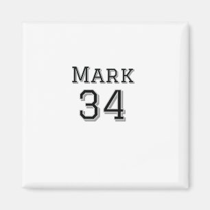 Mannschaftsname hinzufügen Spielername Datum Sport Magnet