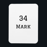 Mannschaftsname hinzufügen Spielername Datum Sport Magnet<br><div class="desc">Gestaltung</div>