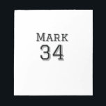 Mannschaftsname hinzufügen Spielername Datum Sport Notizblock<br><div class="desc">Gestaltung</div>